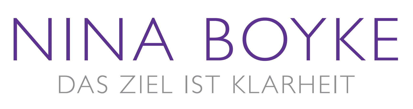 Nina Boyke - Das Ziel ist Klarheit